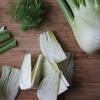 Fennel in sections