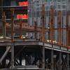 Workers return to World Trade Center Site After Sandy