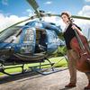 The Elysian String Quartet performed Stockhausen's 'Helicopter String Quartet'