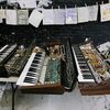 Vintage synthesizers destroyed by Hurricane Sandy
