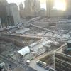 Construction at the World Trade Center site in April 2008