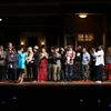 Cast curtain call for the 10th Annual Production of 'The 24 Hour Plays On Broadway' at The American Airlines Theater on November 14, 2011.