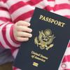 baby passport stripes