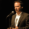 Adam Gopnik telling a story live at The Moth. 