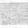 Manuscript of Beethoven's Symphony No. 9