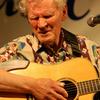 Doc Watson plays at Sugar Grove Music Fest in 2009.