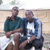 17 year-old Joseph (left), whose  whole family in Port-au-Prince was killed in the earthquake.