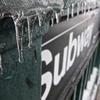 The subways were running on or close to schedule except for the No. 7 train despite freezing rain on February 2, 2011