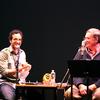 Jad Abumrad and Robert Krulwich on stage