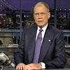 David Letterman giving his opening monologue on the Late Show, September 17, 2001.