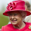 Queen Elizabeth II on tour in Chester, England celebrating her Diamond Jubilee