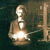 Mark Twain in the lab of Nikola Tesla, spring of 1894