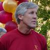 Pete Carroll at the USC 2005 National Championship award rally