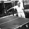 Arnold Schoenberg enjoyed a game of table tennis in LA