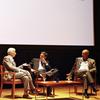 Gay Talese, Antonio Moda, and Michael Cunningham at the Morgan Library