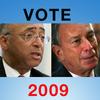 New York City's 2009 mayoral candidates Michael Bloomberg and William Thompson, Jr.