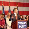 The newly elected Governor Andrew Cuomo