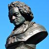 statue of Ludwig van Beethoven in Golden Gate park
