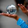 crystal ball, shot in London