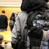 Graffiti covered backpacks filled the Brooklyn Family Court on Tuesday