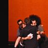 Group hug: Jad Abumrad, Buke & Gass, Glenn Kotche, and Reggie Watts
