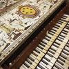 In this Dec. 7, 2011 photo, a three-row harpsichord from the University of Michigan's Stearns Collection of Musical Instruments lies in storage in Ann Arbor, Mich. 