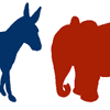 Donkey and Elephant for Election 2010