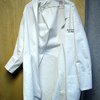 white lab coat