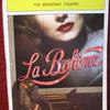 A playbill for 'La Boheme.'