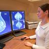 Doctor Reviewing Mammogram