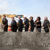 Mayor Michael Bloomberg breaks ground at new recycling facility in Brooklyn