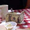 Tip, Money on a table in restaurant