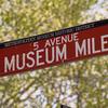 Museum Mile runs along 5th Avenue from 82nd St. to 105th St. in Manhattan.