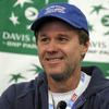 U.S. Davis Cup team captain Patrick McEnroe attends a press conference on March 4, 2010