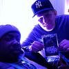 Phife Dawg (left) and Michael Rapaport (right), director of 'Beats, Rhymes & Life: The Travels of A Tribe Called Quest'