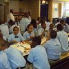 Students eat lunch at the St. HOPE Leadership Academy in Harlem.