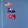 Flags on the South Carolina Capitol Building