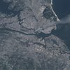 Image of New York from space on September 11, 2001.