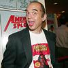 Comic book writer Harvey Pekar attends the 'American Splendor' film premiere at the Chelsea West Theater August 12, 2003 in New York City.