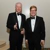 Charles R. Wall and George Steel attend the 2011 New York City Opera Fall gala at The Waldorf Astoria