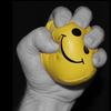 Hand squeezing stress ball