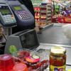 Supermarket checkout line
