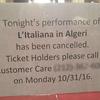 What Can Happen When an Opera Performance is Cancelled 