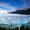 View of the Perito Moreno glacier in Patagonia, Argentina.