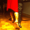 Yowei Shaw's parents practice their tango steps in Buenos Aires