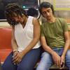 People Sleeping on Subway