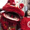 Students from PS130M The Desoto School walk in the 2014 Chinese Lunar New Year Parade