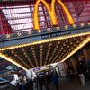 Guests enter McDonald's restaurant on 41st street in midtown Manhattan. 