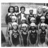 Students of Soichi Sakamoto, the girls swim club