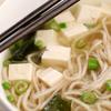 Miso soup with soba